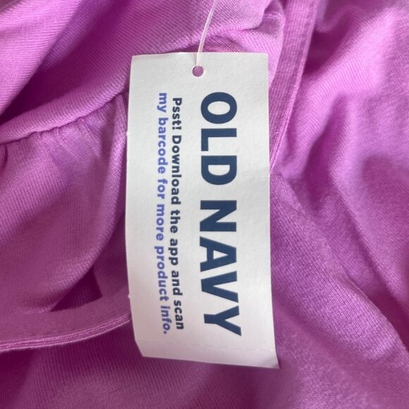 Old Navy Sleeveless Cross-Back Dress Womens Medium Purple New - Picture 10 of 10